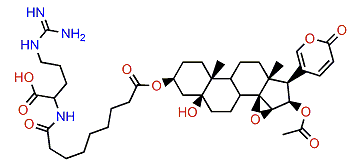 3-(N-Nonanedioyl argininyl)-cinobufotalin